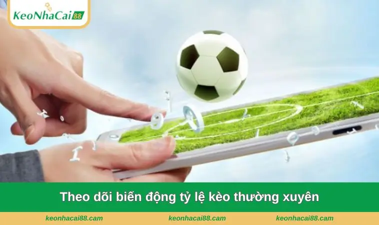 Theo dõi biến động tỷ lệ kèo thường xuyên