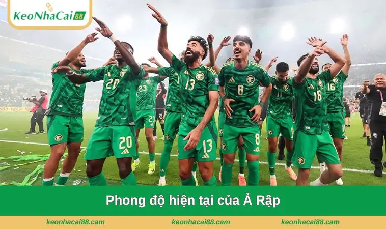 phong do hien tai cua a rap Phong độ hiện tại của Ả Rập