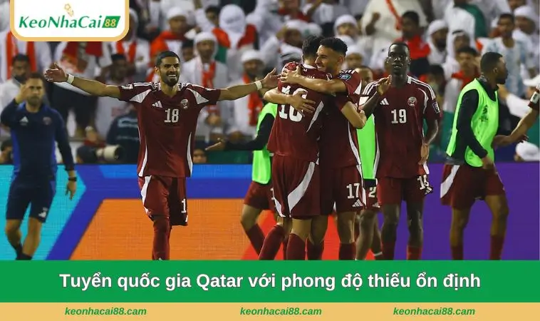 tuyen quoc gia qatar voi phong do thieu on dinh 1 Tuyển quốc gia Qatar với phong độ thiếu ổn định